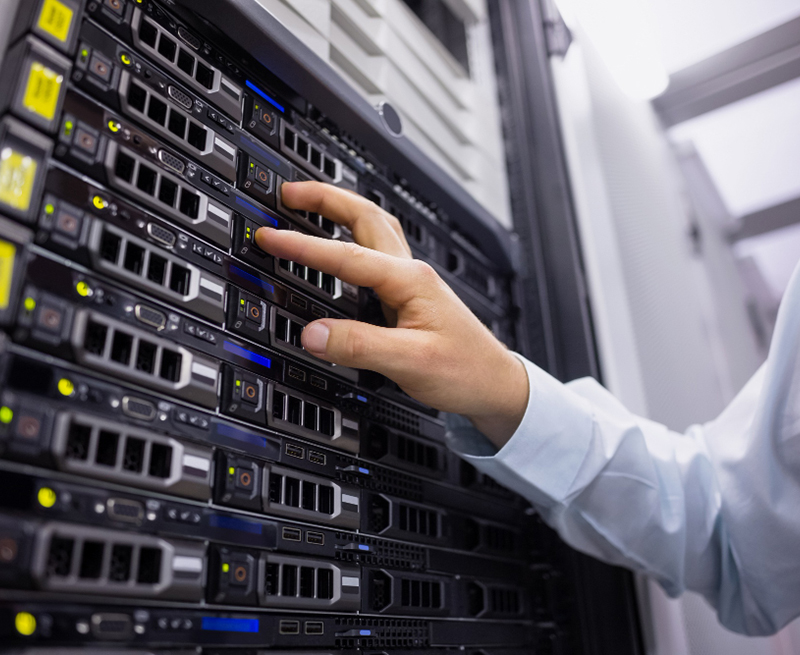 technician-working-server-tower